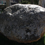 Im Schlosshof der Polissoir von Petit Pressigny